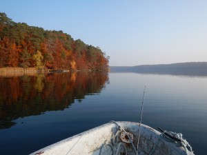 Herbst auf dem Wasser